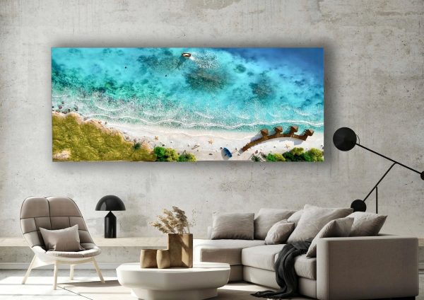 Personalized Custom Resin Art | Create Your Own Ocean Memory Resin Art | Resin From Any Photos | Made from Your Photo